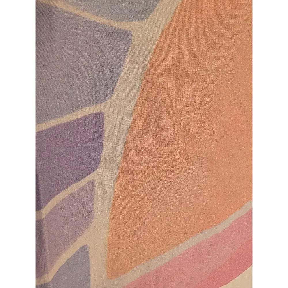 Urban Outfitters Watercolor Sunrise Shower Curtain